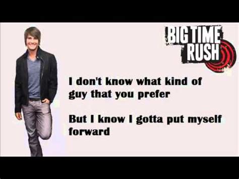Boyfriend - Big Time Rush Lyrics - YouTube