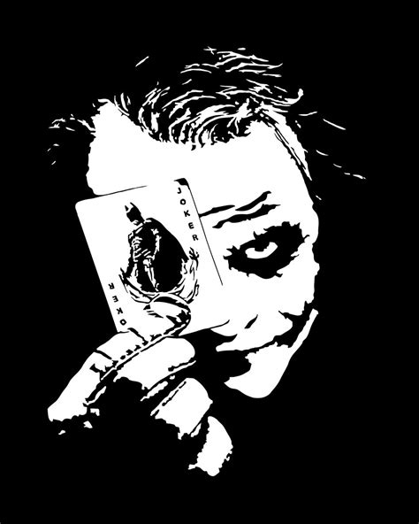 Joker Heath Ledger Drawing At Getdrawings Free Download