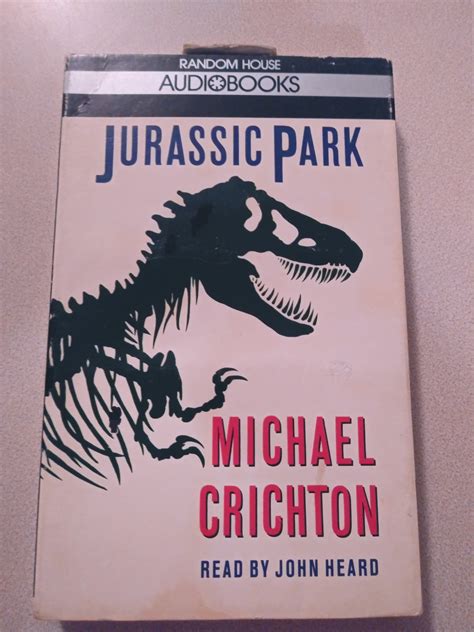 Jurassic Park Audio Book By Michael Crichton Read By John Etsy Uk