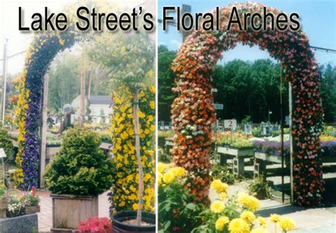 Flower Arches Lake Street Garden Center Llc