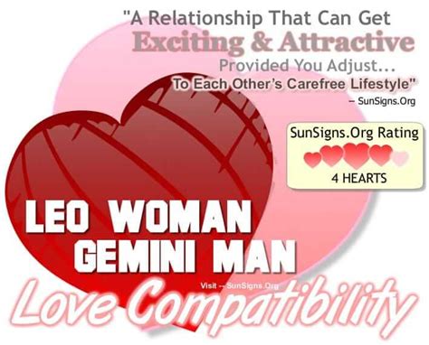 Leo Woman And Gemini Man Match Can Be Exciting And Attractive Sun Signs