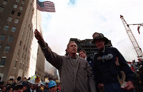 September 11 Attacks Anniversary Powerful And Candid Images Of George