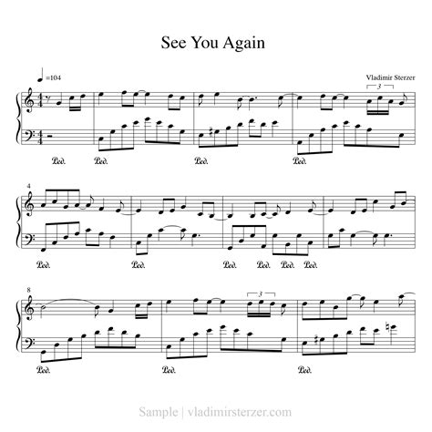Klaviatur pdf / stille nacht, heilige nacht (klavier + gesang) pdf noten. Vladimir Sterzer, See You Again (PDF) | Noten, Klavier ...