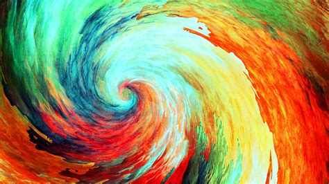 Abstract Colorful Hurricane Wallpapers Hd Desktop And