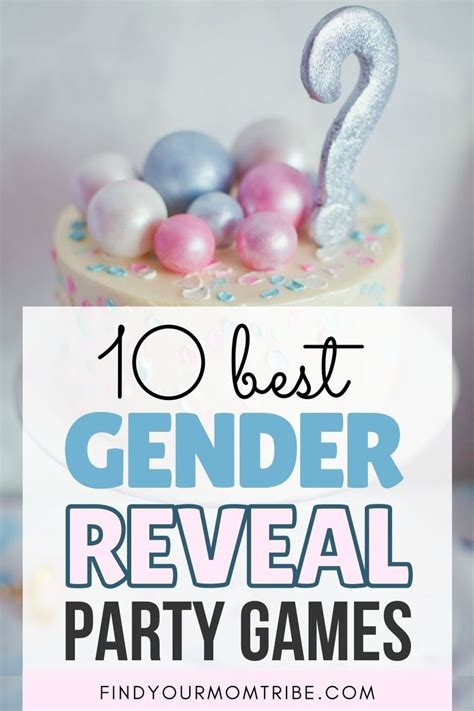 10 Best Gender Reveal Game Ideas For A Party To Remember In 2020