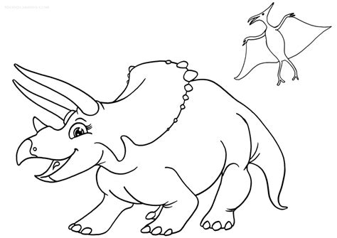 Printable Triceratops Coloring Pages For Kids | Cool2bKids