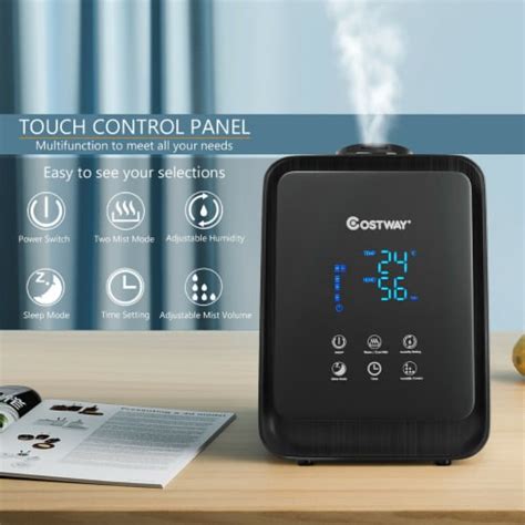 4 5l ultrasonic cool warm mist air diffuser humidifier w remote control 1 unit kroger