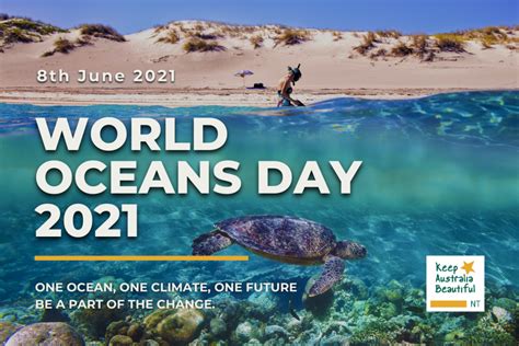 World Oceans Day 2021 Keep Australia Beautiful Council Nt