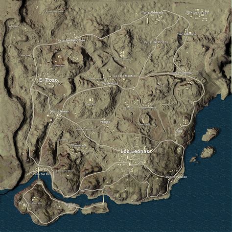 Pubg New Test Server Datamine Shows Updated Desert Map Town Names 3 New Weapons Vg247