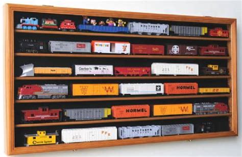 Now the cars can come out of the storage bins but we need to make more parking boards for the other cars. Train Collector Cases - Glass Door 5 Shelf, Toy Car ...