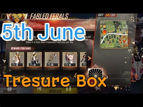 Burada, silah ve araçlarla dolu muazzam bir adada 50'ye kadar oyuncuyla bir. 5th June Treasure Box kaha milega - Garena free fire - YouTube