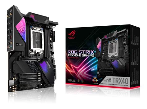 Buy Asus Rog Strix Trx E Gaming Amd Rd Gen Amd Ryzen Threadripper Str Atx Motoard Power