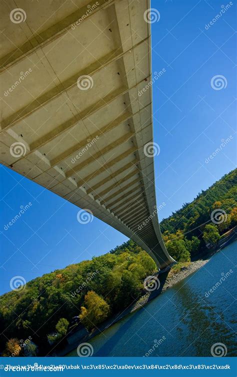 The Bridge Across The Creek Stock Image Image Of Road Moravia 27176785