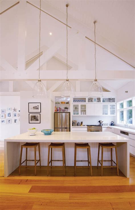 (true) 6 all of the family always wanted to live on a boat. Marvelous 34 inch bar stools in Kitchen Beach Style with Kitchens next to Open Concept Kitchen ...