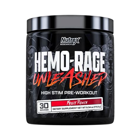 Hemo Rage Unleashed The Ultimate High Stim Pre Workout