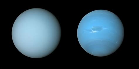 The Subtle Color Difference Between Uranus And Neptune The Planetary