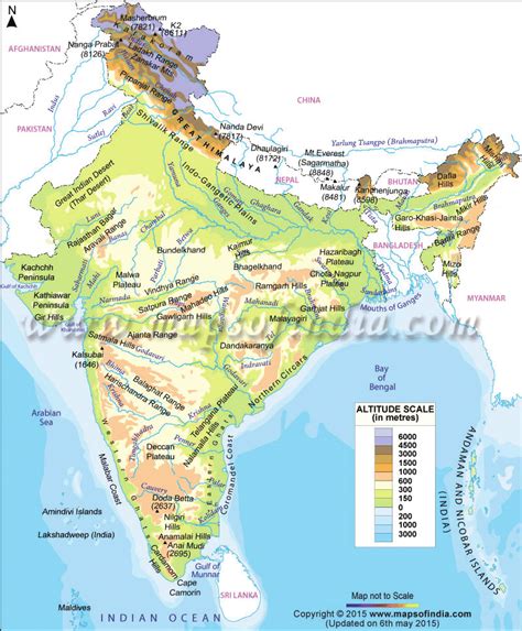 Topo Map Of India Get Map Update