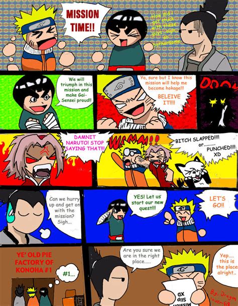 Funny Naruto Comic Page 1 By Kmccaigue On Deviantart