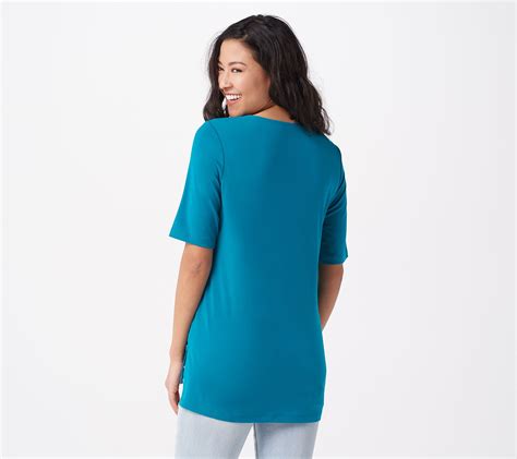 Susan Graver Modern Essentials Liquid Knit Top - QVC.com