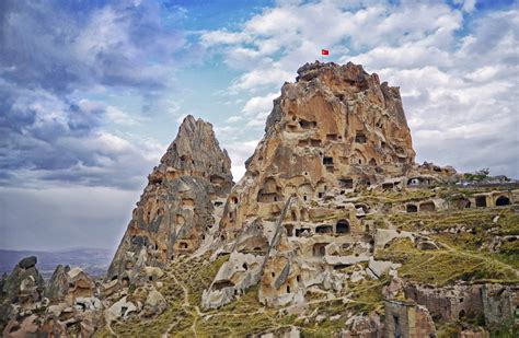 Uchisar Castle In Cappadocia Central Anatolia Turkey Pure Vacations
