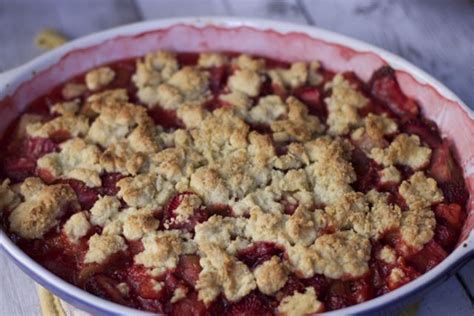 Cobbler recipe strawberry rhubarb crisp. Strawberry Rhubarb Cobbler Recipe - Close To Home