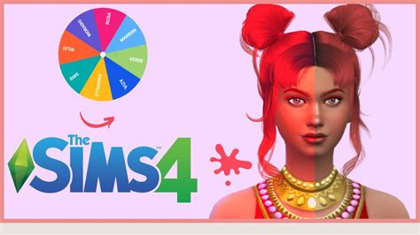 Sims De Un Solo Color 🌈 Sims 4 Challenge Youtube