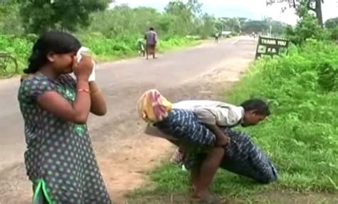 Odisha Man Forced To Carry Wifes Dead Body For 10 Km As He Had No Money For Ambulance