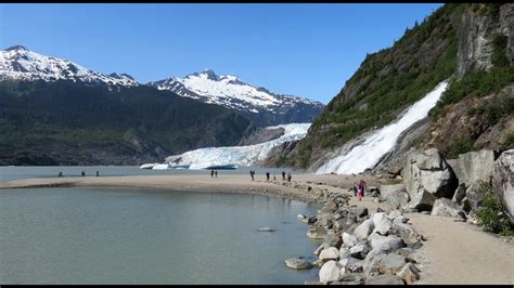 Alaska Usa 18 Of 28 Juneau Mendenhall Glacier Nugget Falls