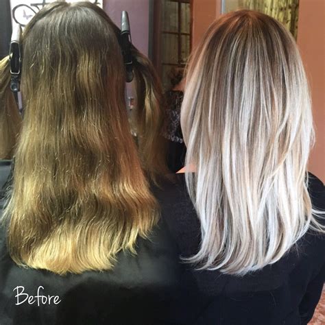 The best temperature to rinse your hair. My amazing before and after color! I'm so thrilled with ...