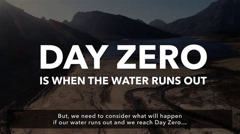 Cape Town Day Zero Cape Town Is On The Verge Of Running By Urwa
