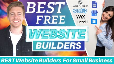 Top 7 Free Website Builders For Small Business 2021 Youtube