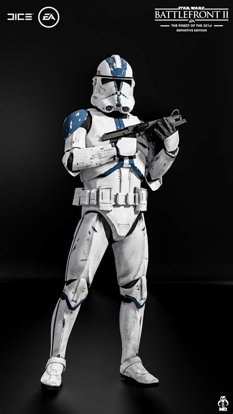 Artstation 501st Clone Trooper Star Wars Battlefront 2 Mod Iosif