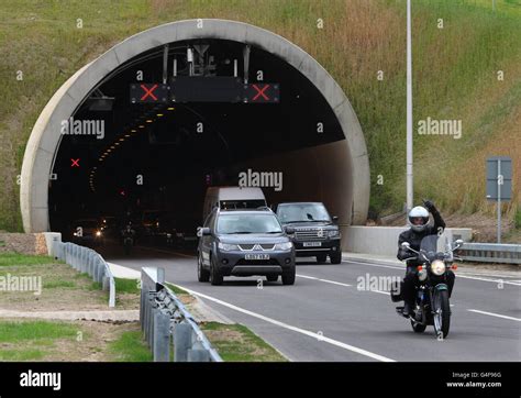 A3 Tunnel Opening Stock Photo Alamy