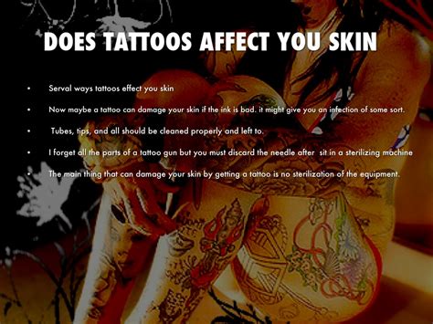 How to keep your tattooed skin cancer free! Tattoo Presentation