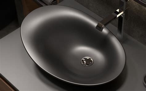 ᐈ Aquatica Nanomorph Blck Stone Bathroom Vessel Sink Buy Online Best