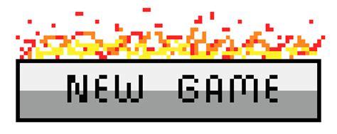 New Game Button Concept Pixel Art Maker