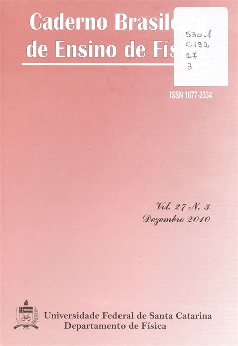 Caderno Brasileiro De Ensino De Física