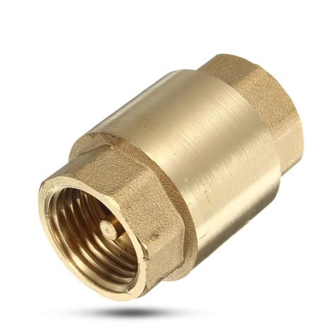 In lifting or clamping fixtures, without leaking. 1/2 inch brass non return valve vertical check valves for ...