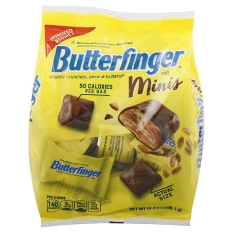 Butterfinger Minis Chocolate Candy Bars 108 Oz Bag