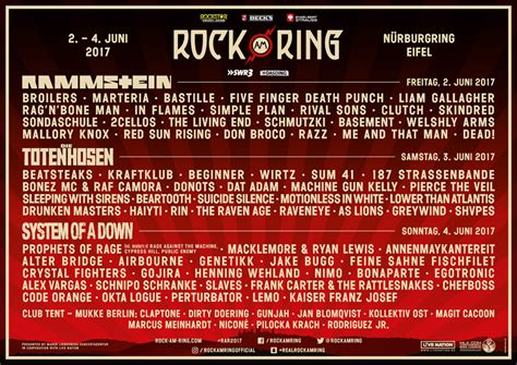 Rock Am Ring Lineup 2015