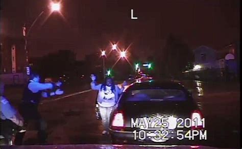 Dashcam Video Shows Chicago Cops Slam Fugitive Woman To The Ground