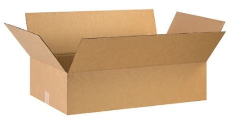 28 X 16 X 5 Flat Corrugated Cardboard Shipping Boxes 25bundle