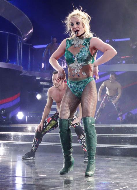 Britney Spears Performing At Her Piece Of Me Residency In Las Vegas