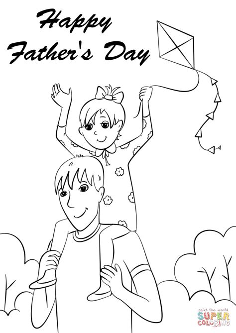 Our father's day coloring pages require the free adobe acrobat reader. Happy Father's Day coloring page | Free Printable Coloring ...