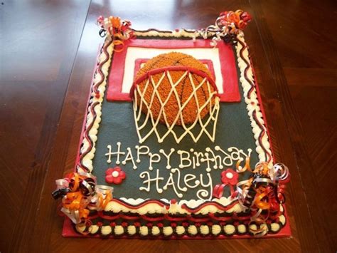 Basketball Cake Birthday Sheet Cakes Basketball Birthday Cake Basketball Cake
