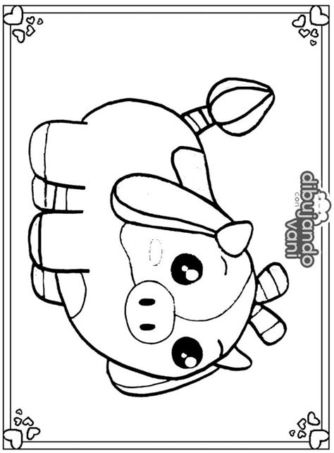 Dibujo De Vaca De Pk Xd Para Imprimir Y Colorear Dibujando Con Vani