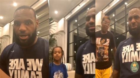 Lebron James Instagram Live Listening To The Weeknd After Hours March 20th 2020 Youtube