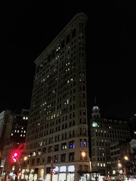 Steve Bryants Picture Of The Day Flatiron Building By Night