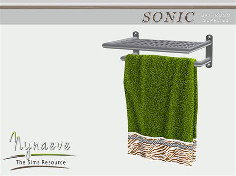 The Sims Resource Sonic Towel Rack