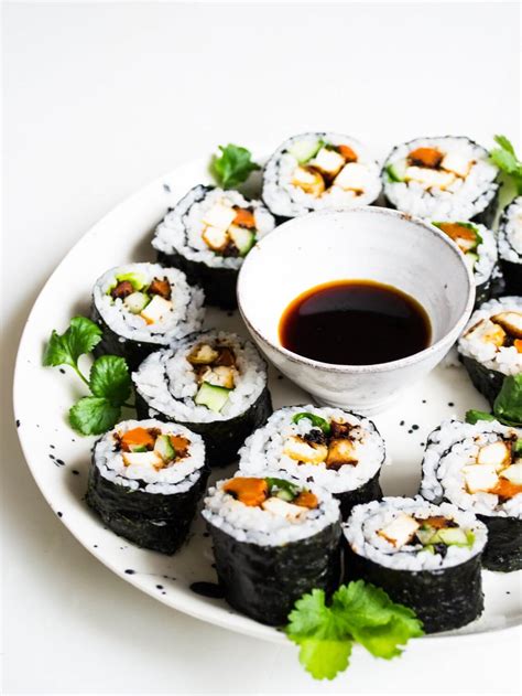 31 Vegan Sushi Recipes (Easy, Healthy, Homemade) | The Green Loot